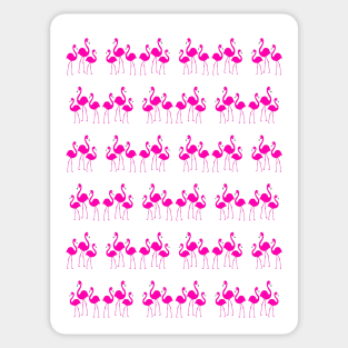 THE Three Flamingos Sticker